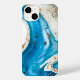 Eleganter Kupfer Girly Rose Gold Marble Case Mat