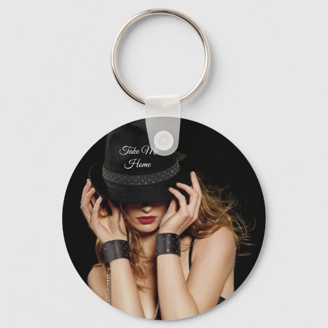 Eleganter Lady Schlüsselanhänger (Vorderseite)