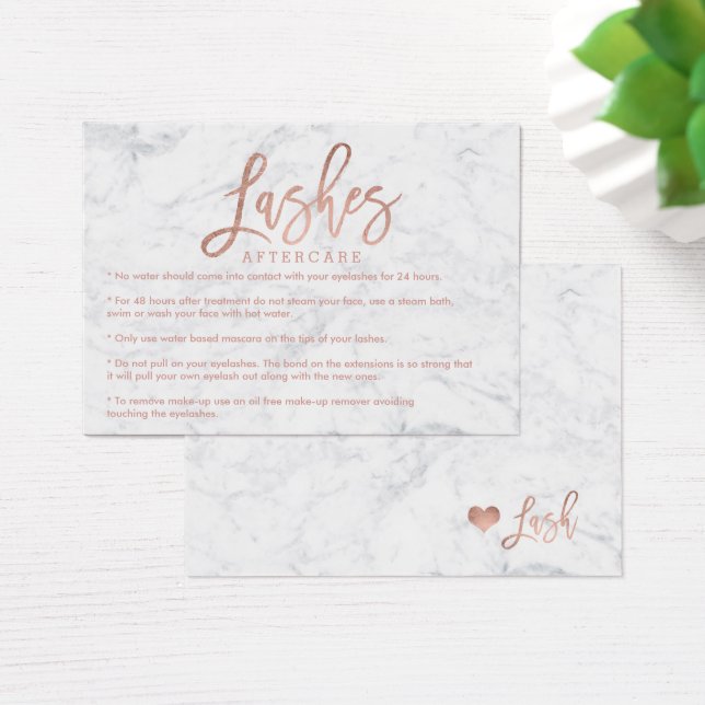 Eleganter Lashes Rose (Schreibtisch)