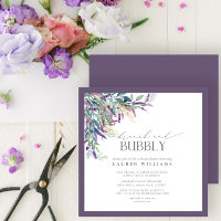Eleganter Lavendel-Brunch & Bläschendusche