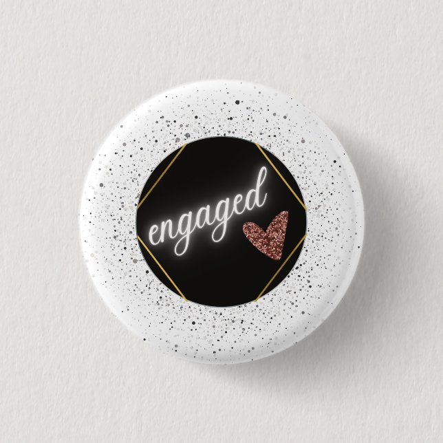 Eleganter Luxus Button (Vorderseite)