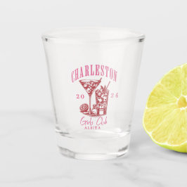 eleganter Luxus-Charleston-Bachelorett Schnapsglas