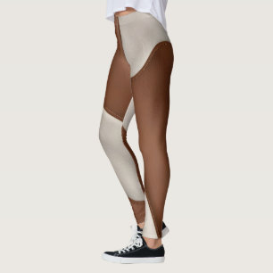 Eleganter Luxus-Kunstkuhleder Moderne Kollektion Leggings