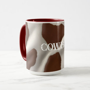 Eleganter Luxus-Kunstkuhleder-Trendy-Kollektion Tasse