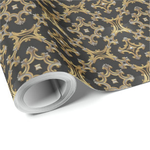 Eleganter Luxus-Look Geschenkpapier