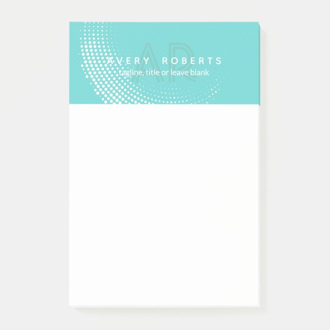 Eleganter Luxus Post-it Klebezettel (Vorderseite)