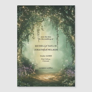 Eleganter Magnetkarte