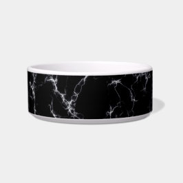Eleganter Marmor style4 - Schwarzweiss Napf