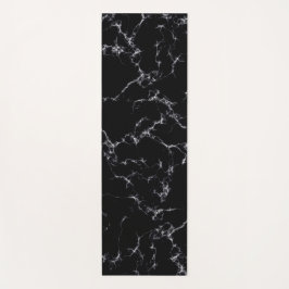 Eleganter Marmor style4 - Schwarzweiss Yogamatte