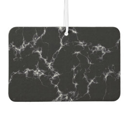 Eleganter Marmorstil4 - Schwarz und Weiß Autolufterfrischer
