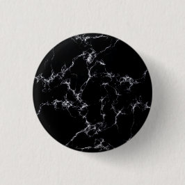 Eleganter Marmorstil4 - Schwarz und Weiß Button