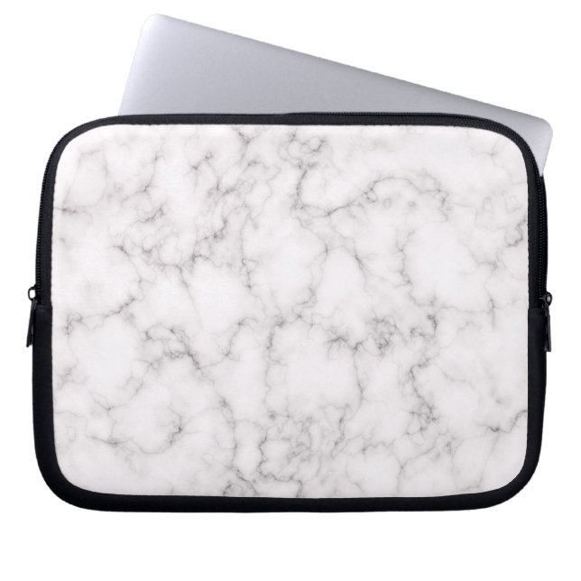Eleganter Marmorstil Laptopschutzhülle (Vorderseite)