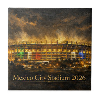 Eleganter Mexico-Stadion bei der Weltmeisterschaft Fliese