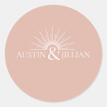 Eleganter Minimal Moderner Hochzeitsplatz