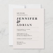 Eleganter Minimal White Modern Wedding rettet das 