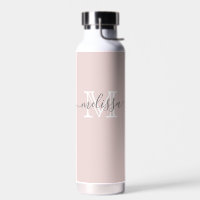 Eleganter Minimaler Name und Mit Monogramm benutze