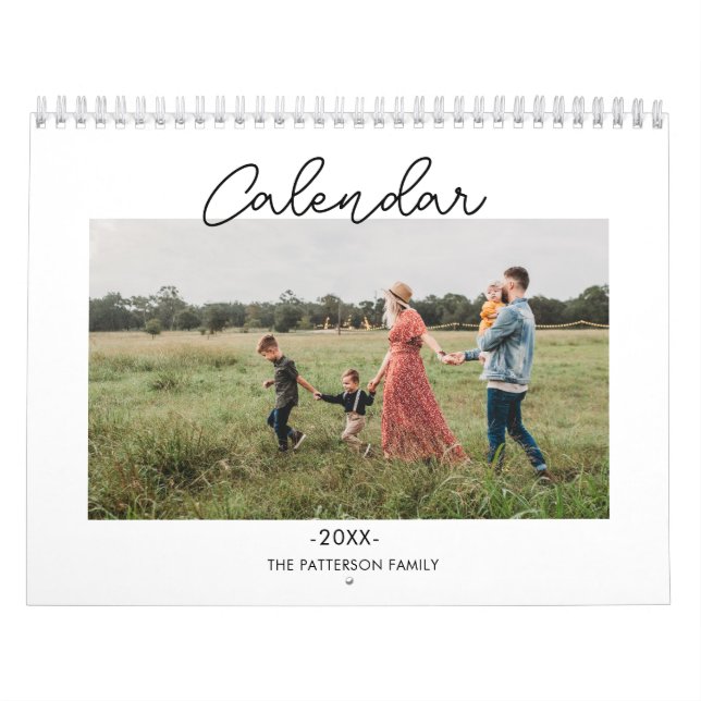 Eleganter Minimalistischer Foto-Kalender 2023 Kalender (Titelbild)