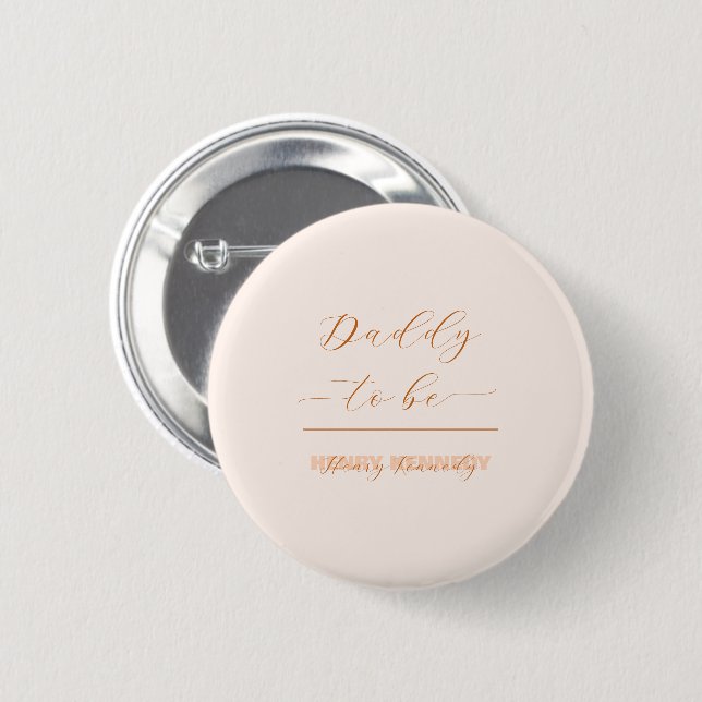 Eleganter minimalistischer geschlechtsneutraler we button (Vorne & Hinten)