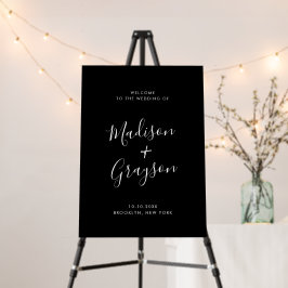 Eleganter Minimalistischer Hochzeitsempfang