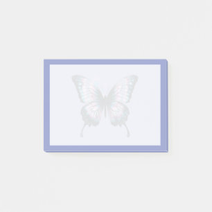 Eleganter minimalistischer Monarch-Schmetterling Post-it Klebezettel