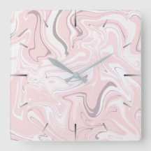 Eleganter minimalistischer Rosa-weißer Marmor