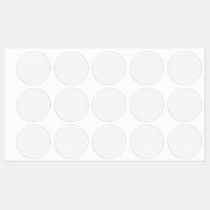 Eleganter minimalistischer runder Etikettenaufkleb Etiketten