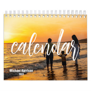 Eleganter minimalistischer Text für das benutzerde Kalender
