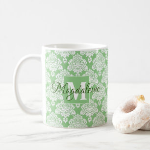 Eleganter Mit Monogramm Schuhputzteppich Kaffeetasse