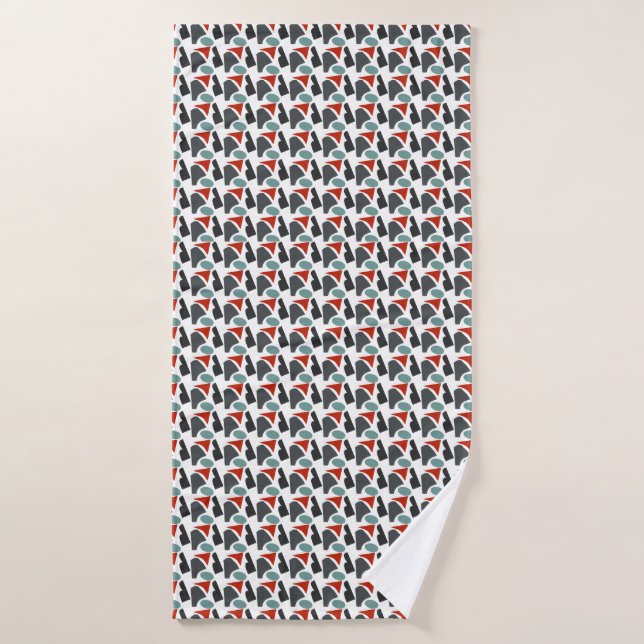 eleganter moderner Chic trendig Badehandtuch (Badehandtuch)