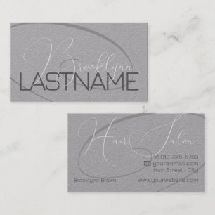 Eleganter moderner Kalligraphie-Unterschrift Frise Visitenkarte