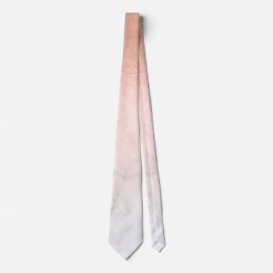 Eleganter, moderner Kupfergold-Marmor Krawatte