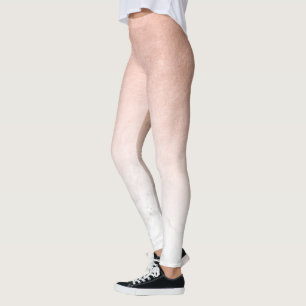 Eleganter, moderner Kupfergoldmarmor Leggings