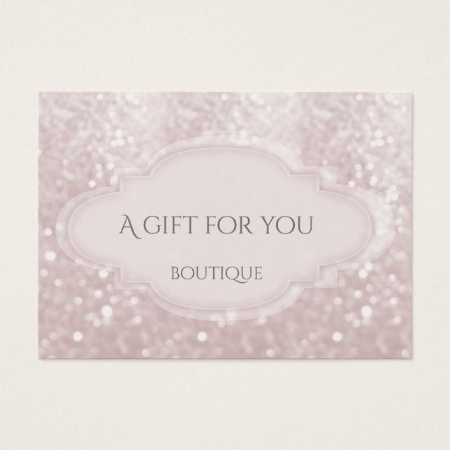 Eleganter, moderner Luxus glittery bokeh (Vorderseite)