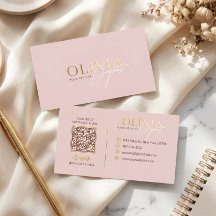 Eleganter moderner minimalistischer Luxus-Rosa-Gol