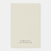 Eleganter moderner Minimalistischer Name