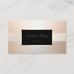 Eleganter moderner professioneller leuchtender Rah Visitenkarte