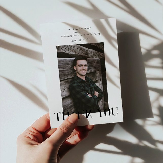 eleganter, moderner Script-Abschluss danke Karte (Von Creator hochgeladen)