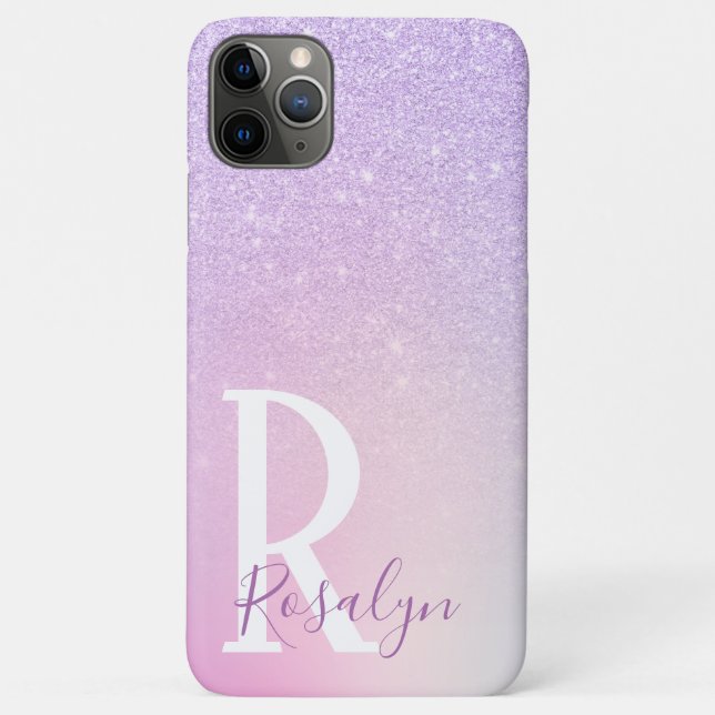 Eleganter, moderner, stilvoller, geistlicher lila  Case-Mate iPhone hülle (Rückseite)