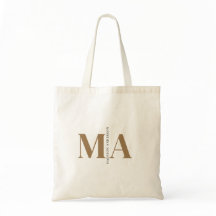 Eleganter Monogram Black Gold Name