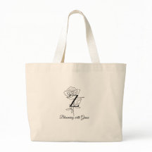Eleganter Monogramm-Buchstabe Z Rosen-Blumen "Erbl