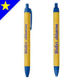 Eleganter Monogramm-Schriftzug Name, Bestes Luxus  Kugelschreiber