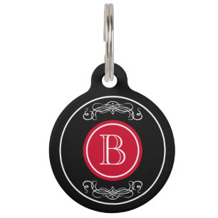 Eleganter Monogrammentwurf Tiernamensmarke