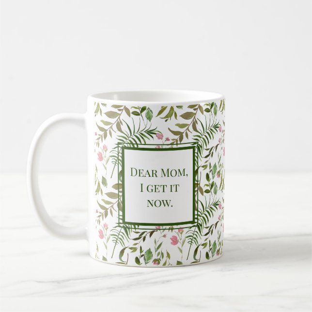 Eleganter Muttertag der Grünen Kaffeetasse (Links)