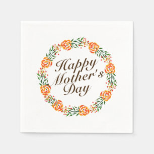 Eleganter Muttertagskreath   Napkin Serviette