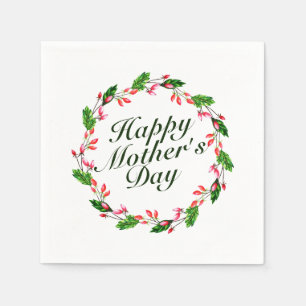 Eleganter Muttertagskreath   Napkin Serviette