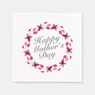 Eleganter Muttertagskreath   Napkin Serviette