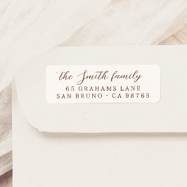 Eleganter Name der modernen kalligraphischen Famil