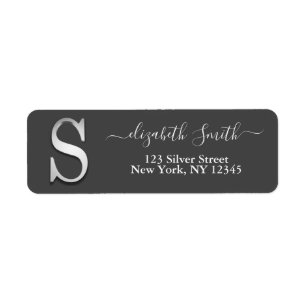 Eleganter Name des benutzerdefinierten Silver Mono