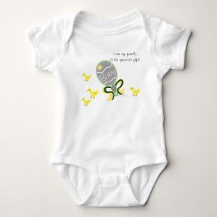 Eleganter Name des Green Yellow Baby Rattle Hospit Baby Strampler