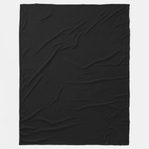 Eleganter Name und Monogramm Schwarz, Weiß und G Fleecedecke
